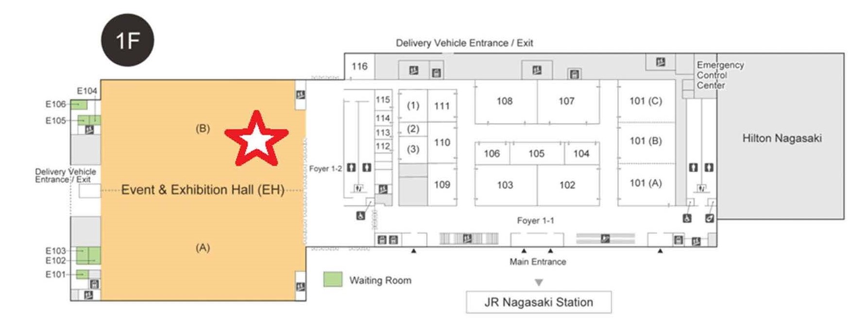 Event & Exhibition Hall Map